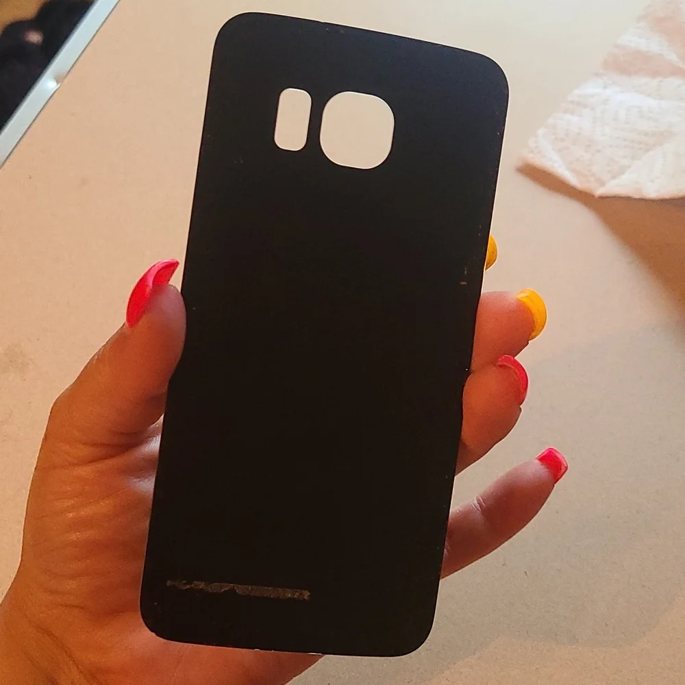 Genuine Samsung Galaxy S6 Edge Emerald Green Glass Rear Cover
